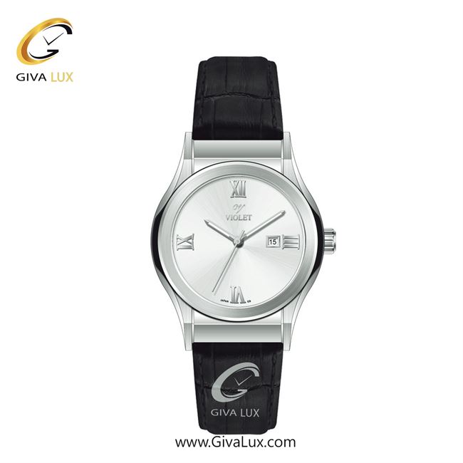 ساعت مچی اورجینال زنانه ویولت VIOLET نقره ای | مشکی| نقره ای| کد رفرنس 0565